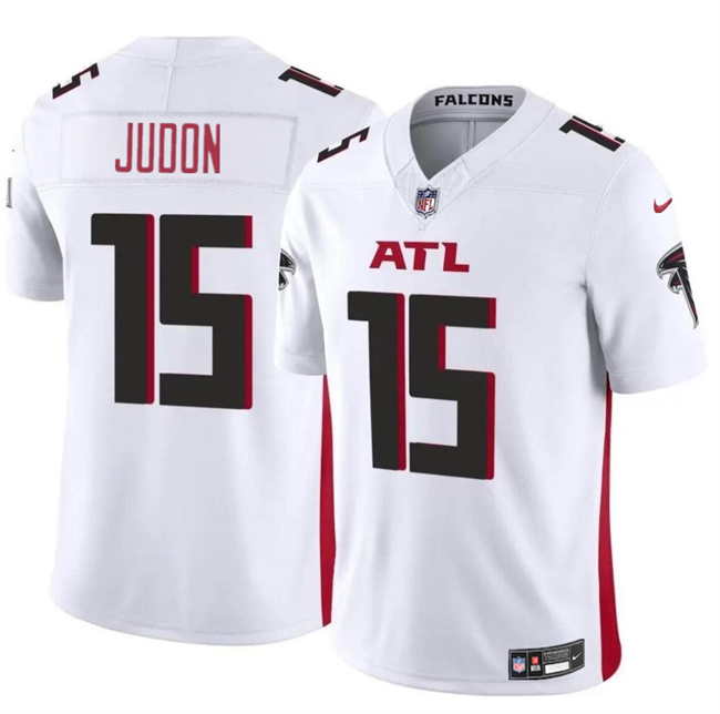 Men's Atlanta Falcons #15 Matthew Judon White 2024 F.U.S.E Vapor Untouchable Limited Football Stitched Jersey