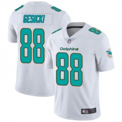 Men's Miami Dolphins #88 Mike Gesicki White limited Vapor Untouchable Jersey