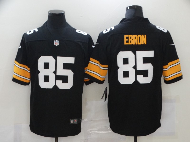 Men's Pittsburgh Steelers #85 Eric Ebron Black 2017 Vapor Untouchable Stitched NFL Nike Throwback Limited Jersey