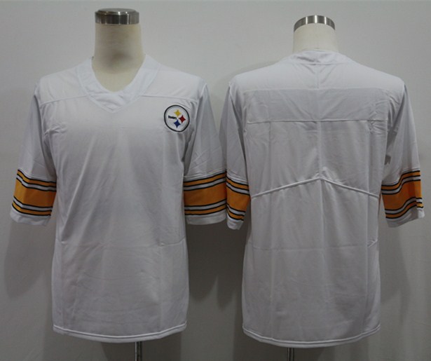 Nike Steelers Blank White Vapor Untouchable Limited Jersey