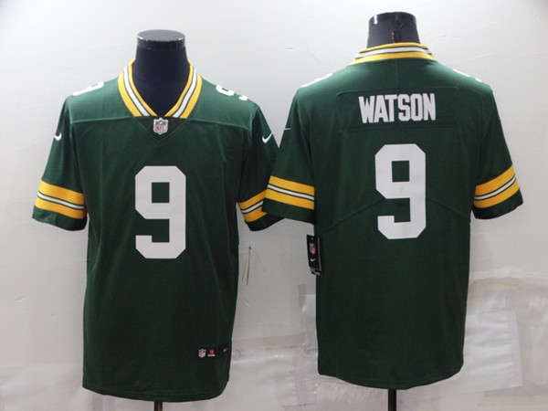 Men's Green Bay Packers #9 Christian Watson Green Vapor Untouchable Limited Stitched Football Jersey