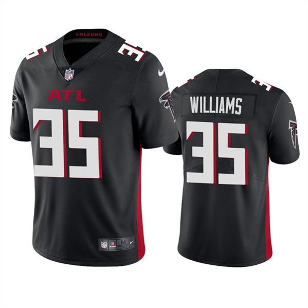 Men's Atlanta Falcons #35 Avery Williams Black Vapor Untouchable Stitched Football Jersey