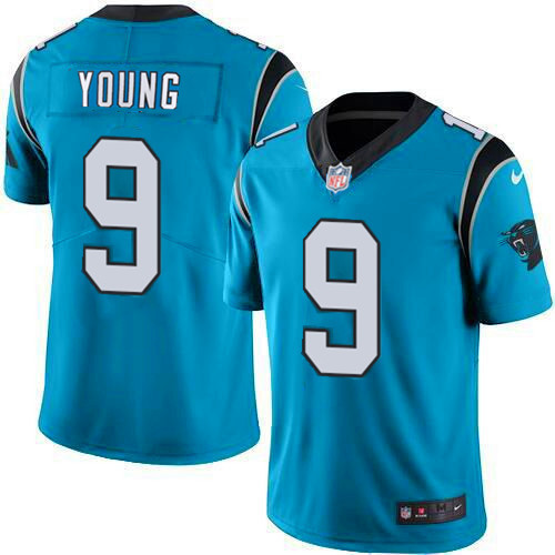 Nike Carolina Panthers #9 Bryce Young Teal Vapor Untouchable Limited Stitched NFL Jersey