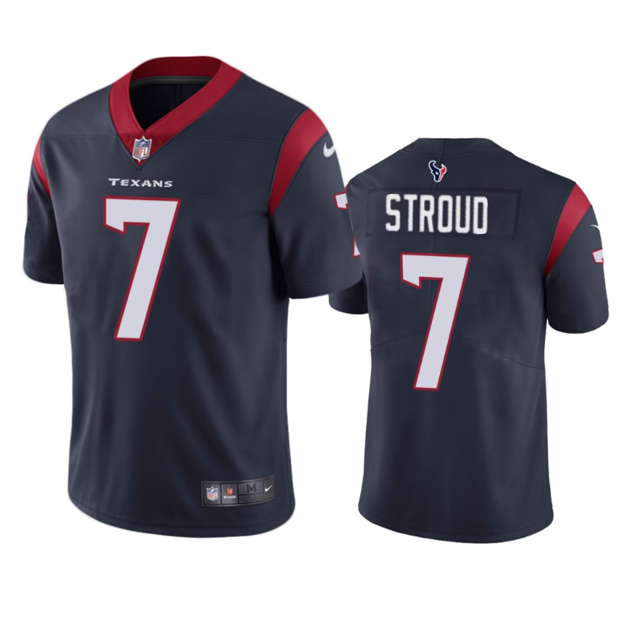 Men's Houston Texans #7 C.J. Stroud Navy Vapor Untouchable Stitched Football Jersey