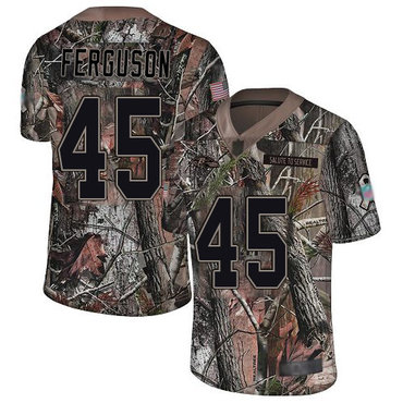 Ravens #45 Jaylon Ferguson Camo Men's Stitched Football Limited Rush Realtree Jersey