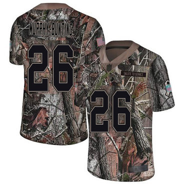 Buccaneers #26 Sean Murphy-Bunting Camo Men's Stitched Football Limited Rush Realtree Jersey