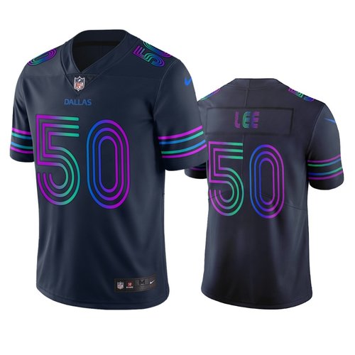 Dallas Cowboys #50 Sean Lee Navy Vapor Limited City Edition NFL Jersey