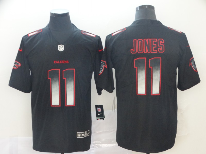 Nike Falcons 11 Julio Jones Black Arch Smoke Vapor Untouchable Limited Jersey