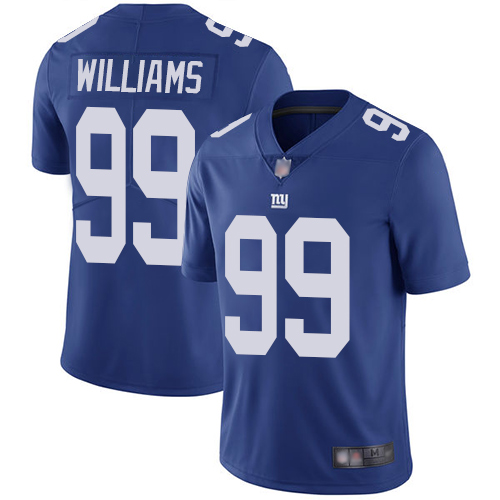 Giants #99 Leonard Williams Royal Blue Team Color Men's Stitched Football Vapor Untouchable Limited Jersey