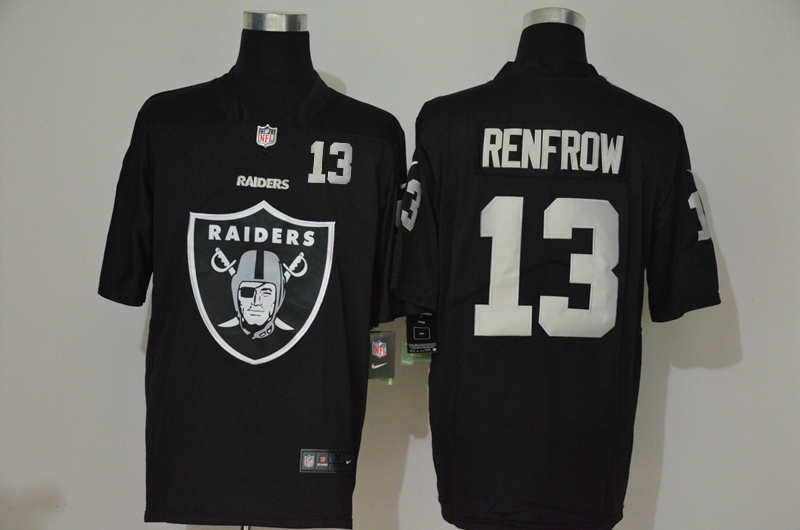 Men's Las Vegas Raiders #13 Hunter Renfrow Black 2020 Big Logo Number Vapor Untouchable Stitched NFL Nike Fashion Limited Jersey