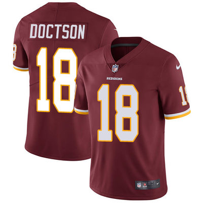 Nike Washington Redskins #18 Josh Doctson Burgundy Red Team Color Men's Stitched NFL Vapor Untouchable Limited Jersey