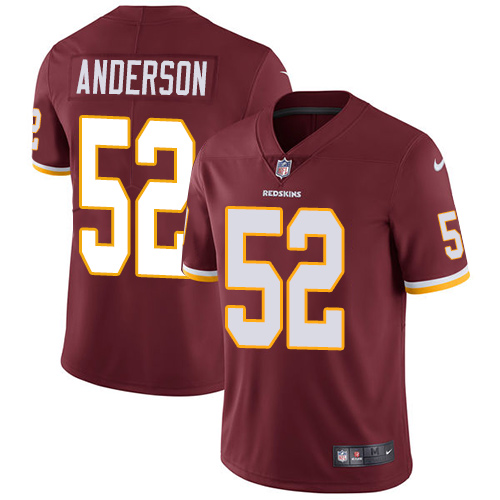 Nike Redskins #52 Ryan Anderson Burgundy Red Team Color Men's Stitched NFL Vapor Untouchable Limited Jersey