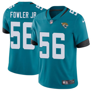 Nike Jacksonville Jaguars #56 Dante Fowler Jr Teal Green Team Color Men's Stitched NFL Vapor Untouchable Limited Jersey