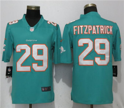 Nike Miami Dolphins 29 Minkah Fitzpatrick Aqua Vapor Untouchable Limited Jersey