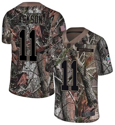 Nike Buccaneers #11 DeSean Jackson Camo Men's Stitched NFL Limited Rush Realtree Jersey