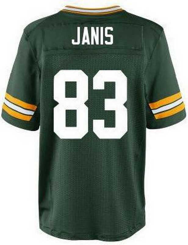 Men's Green Bay Packers #83 Jeff Janis Green Team Color NFL Nike Elite Jersey