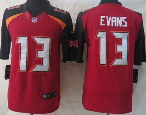 Nike Tampa Bay Buccaneers #13 Mike Evans 2014 Red Limited Jersey