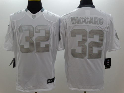 Nike New Orleans Saints #32 Kenny Vaccaro Platinum White Limited Jersey