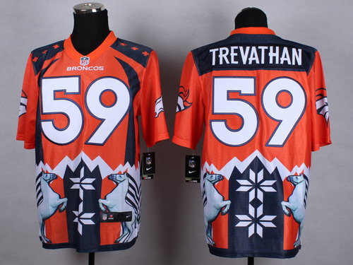 Nike Denver Broncos #59 Danny Trevathan 2015 Noble Fashion Elite Jersey