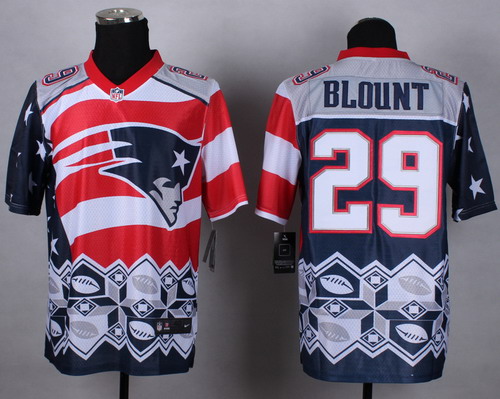 Nike New England Patriots #29 LeGarrette Blount 2015 Noble Fashion Elite Jersey