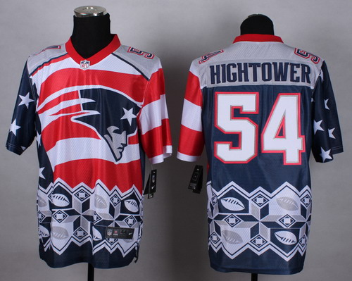 Nike New England Patriots #54 Donta Hightower 2015 Noble Fashion Elite Jersey