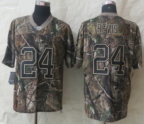 Nike New England Patriots #24 Darrelle Revis Realtree Camo Elite Jersey