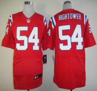 Nike New England Patriots #54 Donta Hightower Red Elite Jersey