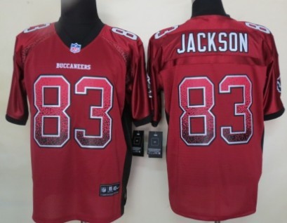 Nike Tampa Bay Buccaneers #83 Vincent Jackson Drift Fashion Red Elite Jersey