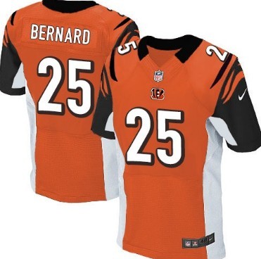 Nike Cincinnati Bengals #25 Giovani Bernard Orange Elite Jersey