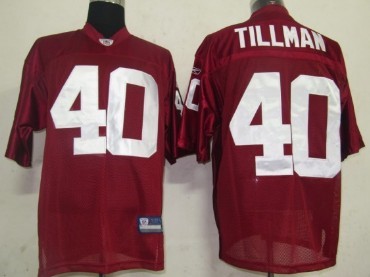 Reebok Arizona Cardinals #40 Pat Tillman Red Jersey