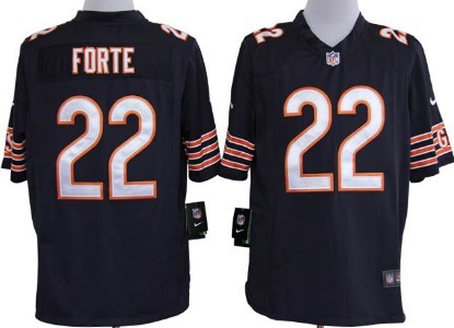 Nike Chicago Bears #22 Matt Forte Blue Game Jersey