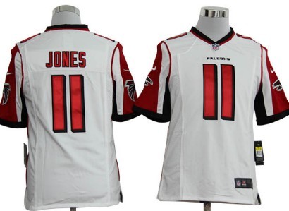 Nike Atlanta Falcons #11 Julio Jones White Game Jersey