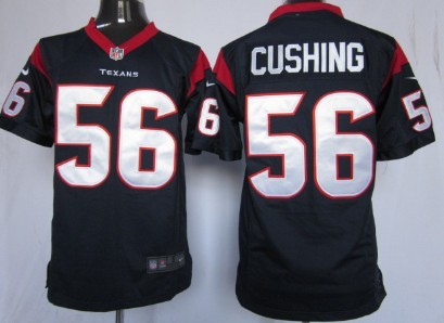 Nike Houston Texans #56 Brian Cushing Blue Limited Jersey