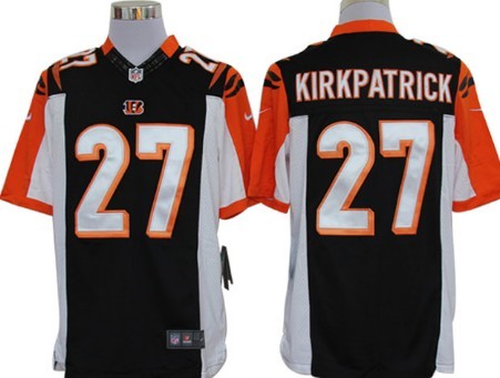 Nike Cincinnati Bengals #27 Dre Kirkpatrick Black Limited Jersey