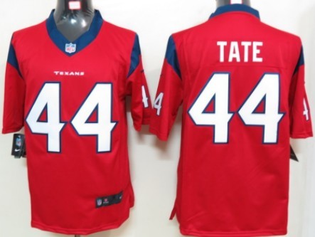 Nike Houston Texans #44 Ben Tate Red Limited Jersey