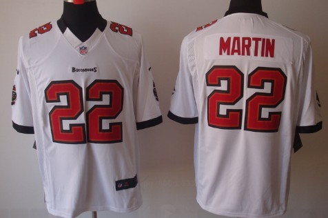 Nike Tampa Bay Buccaneers #22 Doug Martin White Limited Jersey