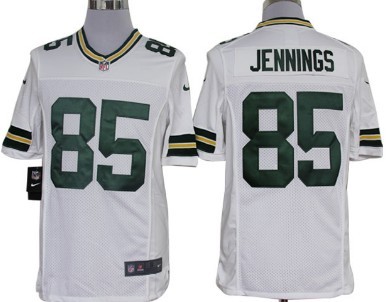 Nike Green Bay Packers #85 Greg Jennings White Limited Jersey