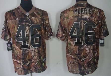 Nike Washington Redskins #46 Alfred Morris Camo Elite Jersey