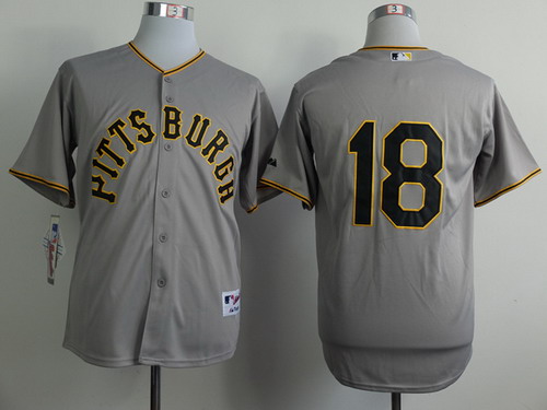 Pittsburgh Pirates #18 Neil Walker 1953 Gray Jersey