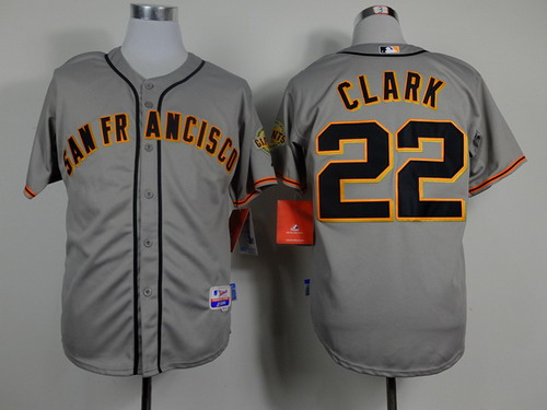 San Francisco Giants #22 Jake Peavy Gray Cool Base Jersey