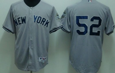 New York Yankees #52 CC Sabathia Gray Jersey