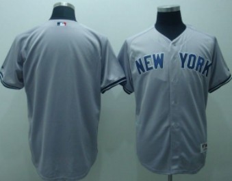 New York Yankees Blank Gray Jersey