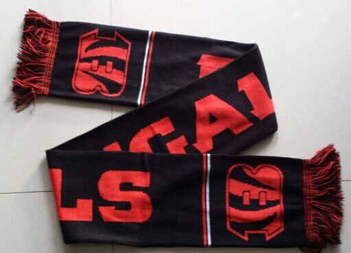 Cincinnati Bengals Black Scarf